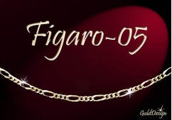 Figaro 05 - řetízek zlacený